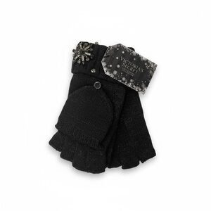 Victoria's Secret Snowflake Sparkle Convertible Mittens
